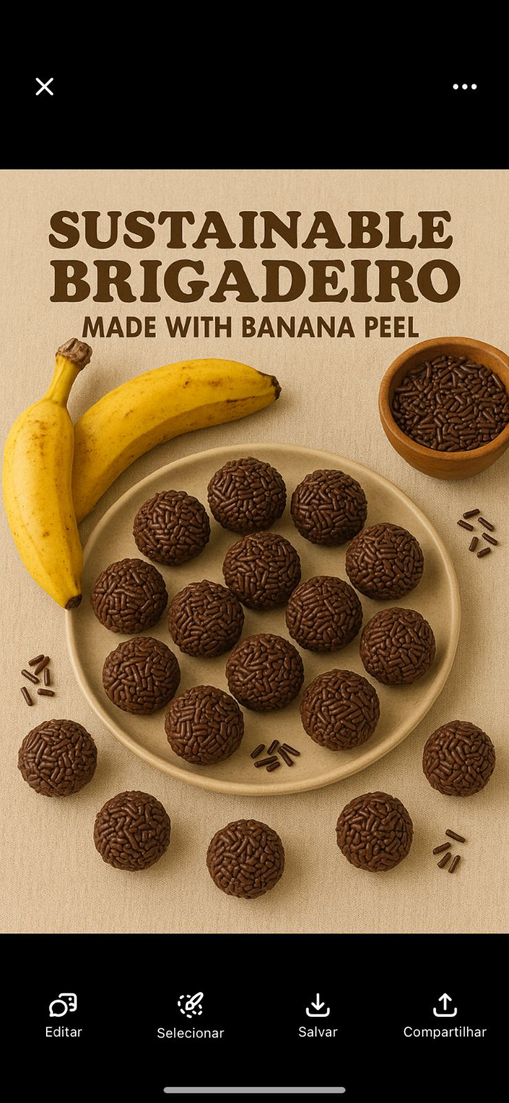 Brigadeiro de Banana